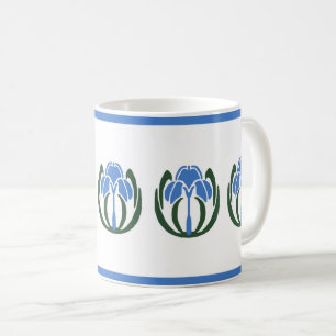 Mug café Iris Art nouveau