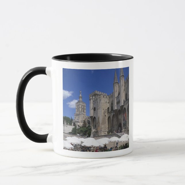 Mug Café, Le Palais des Papes, Avignon, Vaucluse, (Gauche)