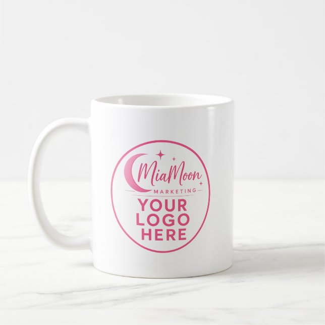 MUG CAFE LOGO (Personnalisez-le) (Gauche)