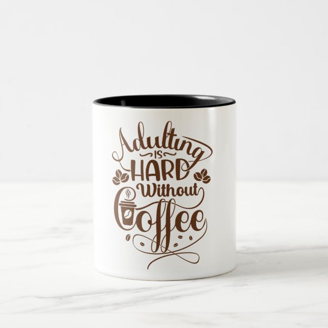 Mug café moderne Brown (Centre)
