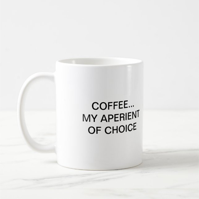 MUG CAFÉ… MON LAXATIF DE CHOIX (Gauche)