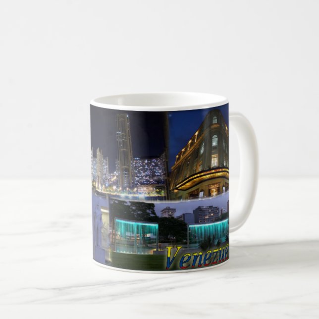 Mug Café mug I love Venezuela, personnalisable (Devant droit)
