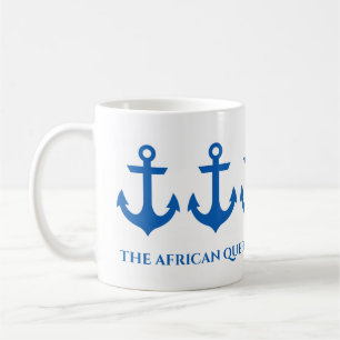 Mug café nautique personnalisé