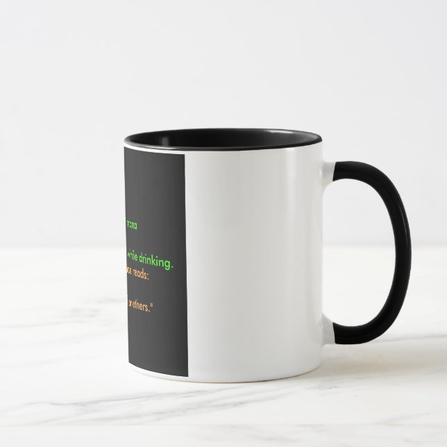 Mug Café noir (Droite)