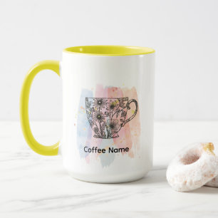 Mug Café Obsessionnel Cute Barista