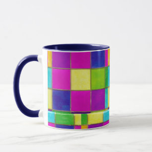 Mug Café ou thé coloré en laiton