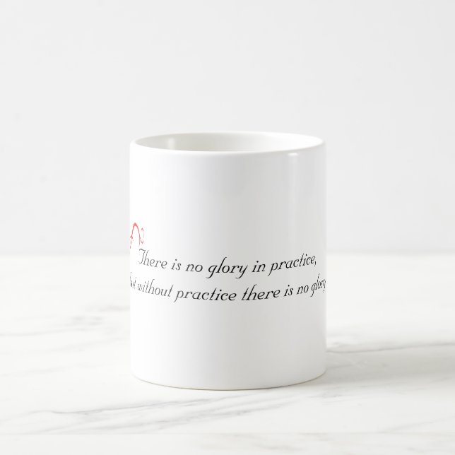 Mug Café ou thé de motivation d'étudiant de reportage (Centre)