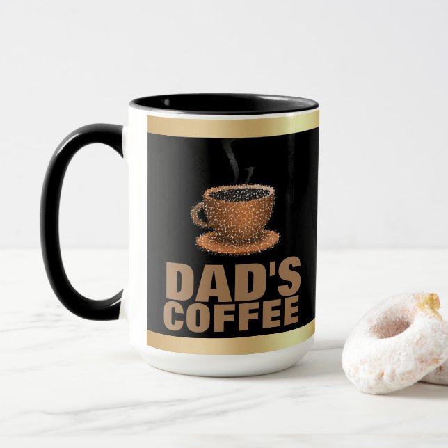 Mug Café papa (Avec donut)
