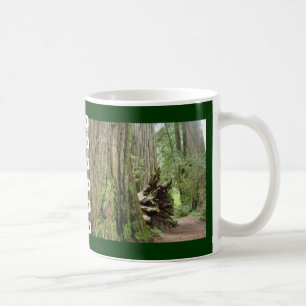 Mug Café PAPA PAPA Grands Arbres de Redwood Forêt