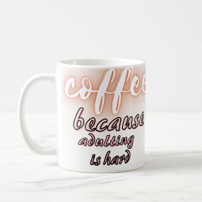 Mug Café parce que l'adultère est difficile (Gauche)
