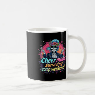 Mug Café Parent Cheerleader Cheer Mom Surviving Com