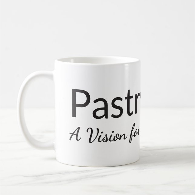 Mug Café, pâtisserie, et paix (Gauche)