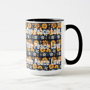 Mug Café Peace Love