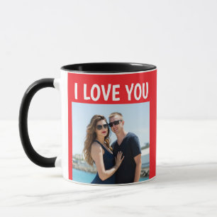 MUG CAFE PERSONNALISE AVEC PHOTO POUR LA SAINT-VAL