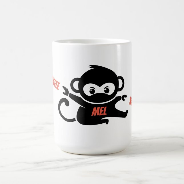 Mug Café personnalisé Ninja (Centre)