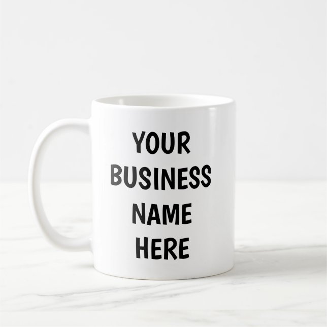 MUG CAFE PERSONNALISE OBJET PROMOTIONNEL (Gauche)