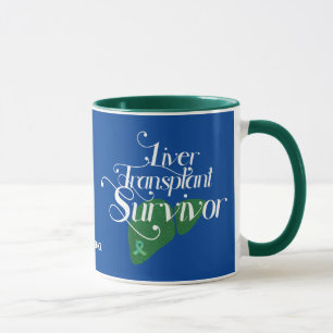 Mug Café Personnalisé Survivant de la transplantation 