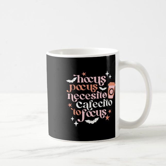 Mug Café Pocus Necesito Pour Concentrer Le Café Hallow (Droite)