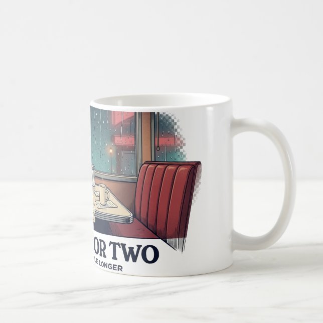 Mug Café pour Deux Dîner de Minuit (Droite)