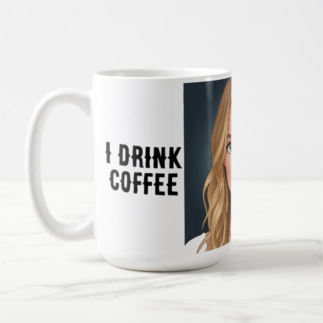 Mug Café pour votre sécurité (Gauche)