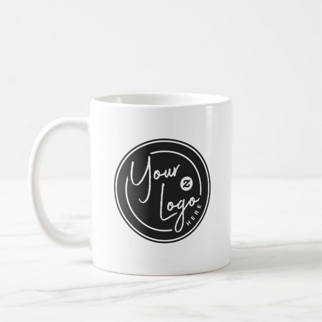 Mug Café professionnel avec logo personnalisé (Gauche)