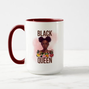 Mug Café Queen noir