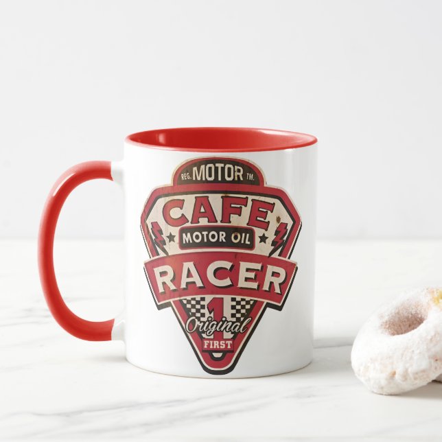 Mug Café Racer Original (Avec donut)