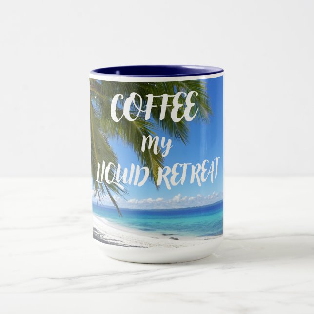 Mug CAFÉ | Retraite liquide dans un MUG! (Centre)