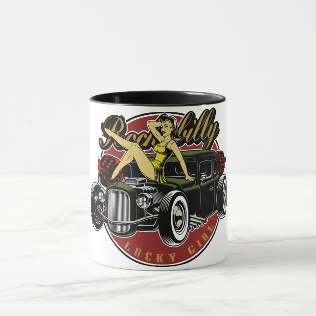 Mug Café Rockabilly RatRod (Centre)