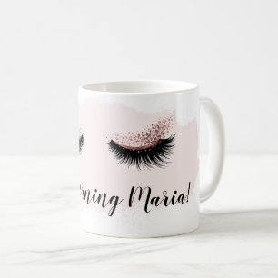 Mug Café Rose d'extension de maquillage de beauté