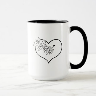 Mug café RoseHeart