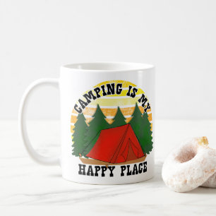 Mug Café rustique de feu de camp