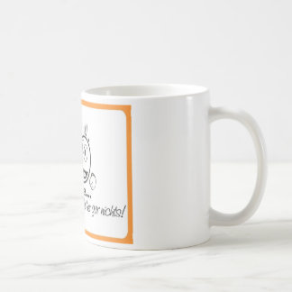 Mug Café' Sans café, il n'y a rien à faire ici"