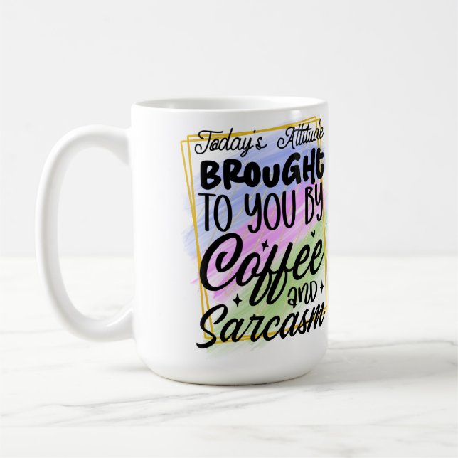 Mug Café sarcastique (Gauche)