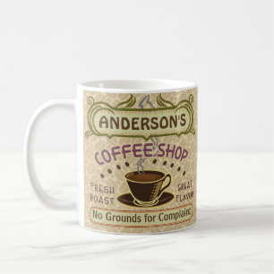 Mug Café-Shop avec Coupe Créez votre propre personnali