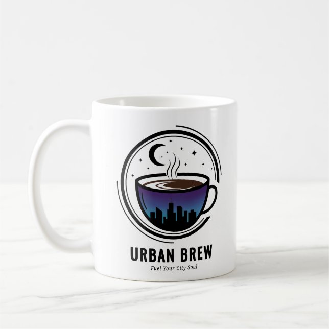 Mug Café Skyline de la ville Brew Urbaine (Gauche)