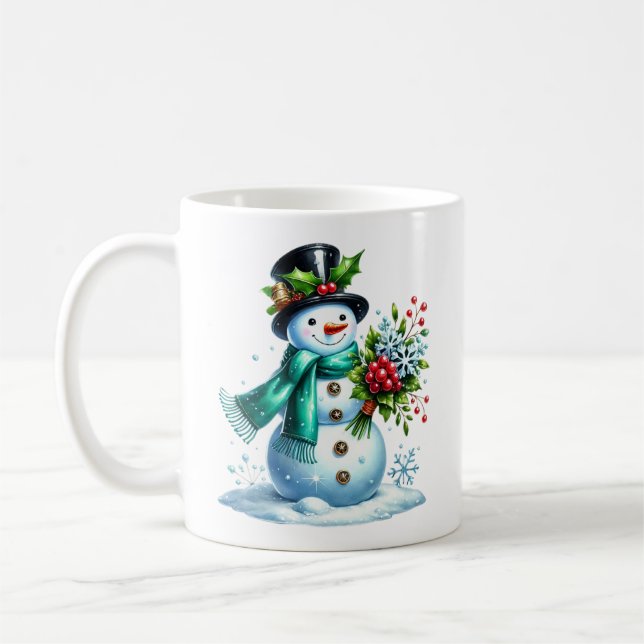 Mug café Snowman (Gauche)