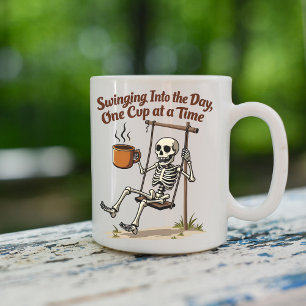 Mug café squelette