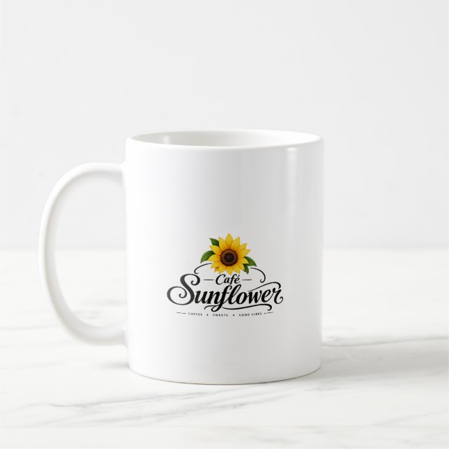 Mug Cafe Sunflower Officiel (Gauche)
