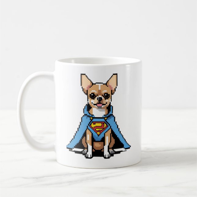 Mug café Super Chihuahua (Gauche)