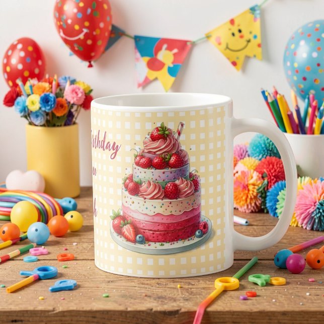 Mug Café Taza de cumpleaños (Créateur téléchargé)