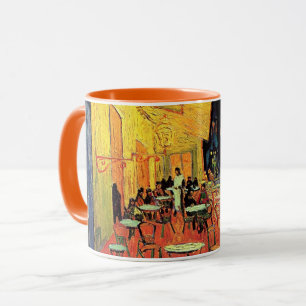 Mug Café Terrasse à la nuit par Vincent van Gogh