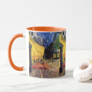 Mug Café Terrasse à la nuit par Vincent van Gogh