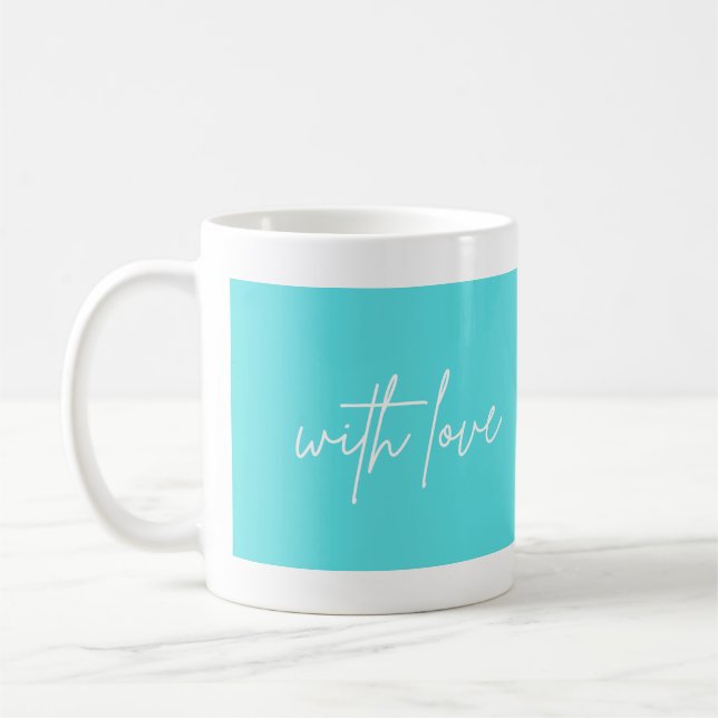 Mug Café Thé Personnalisable avec amour (Gauche)