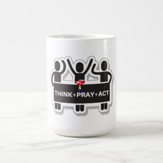 Mug Café Think+Pray+Act