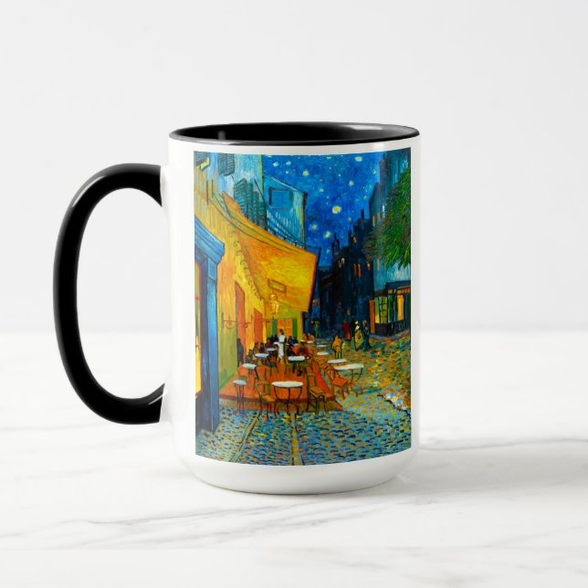 Mug Café Van Gogh Terrasse en soirée (Gauche)
