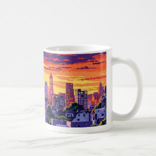 Mug Café vintage de style rétro