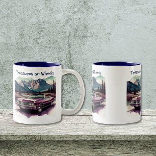 Mug café voiture classique