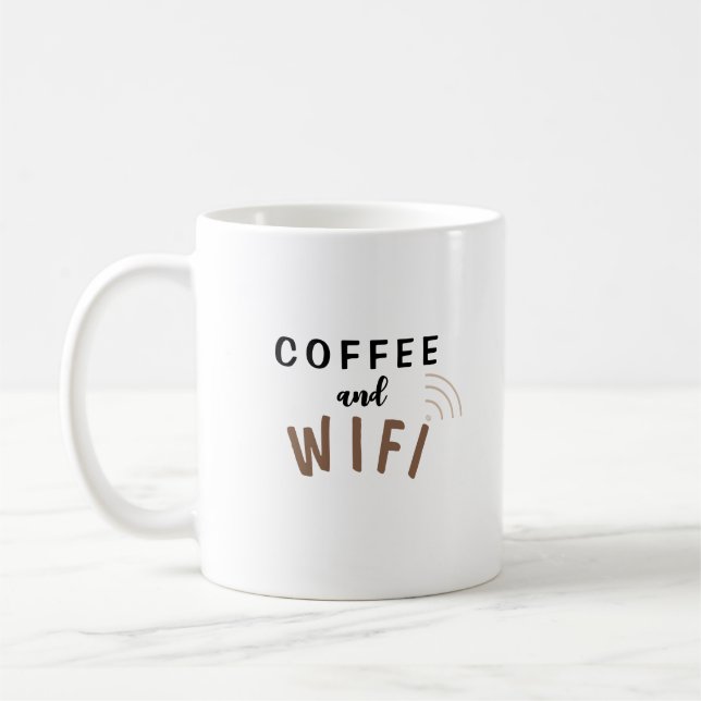 Mug Café & Wi-Fi - Café Sipping & Thé Boug (Gauche)