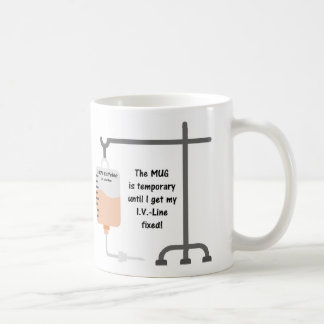 Mug Caféine Blague Mug-1